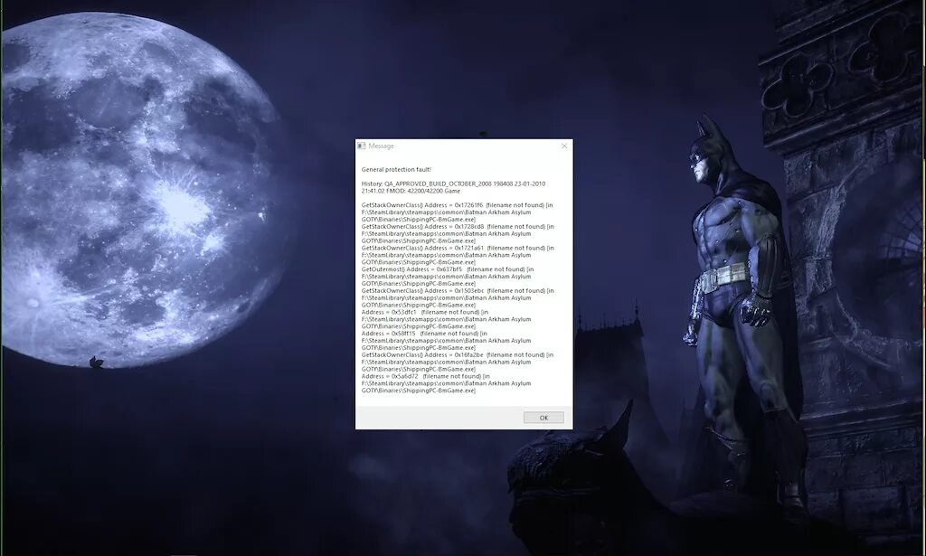 Batman arkham asylum ошибка. Batman arkham asylum goty ошибка microsoft. batman arkham asylum виндовс 7. бэтмен аркхем асилум у головоломки столько сторон а видны немногие. аркхем асилум север.
