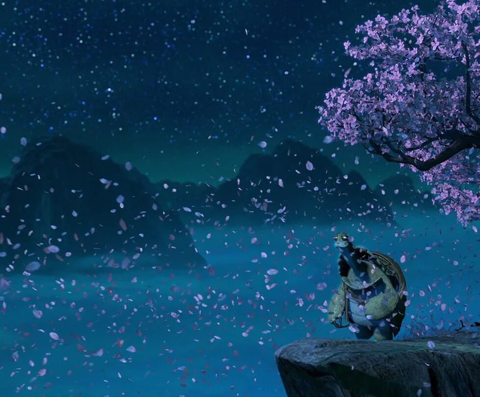 Silent reverie yung oogway
