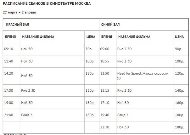 Кинотеатр москва каспийск расписание сеансов на сегодня