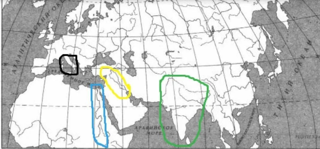 Где находится греция впр 5 класс история. Древний Египет на карте ВПР 5. Древний Египет на карте ВПР. Древняя Греция на карте ВПР. Древняя Греция на карте 5 класс ВПР.