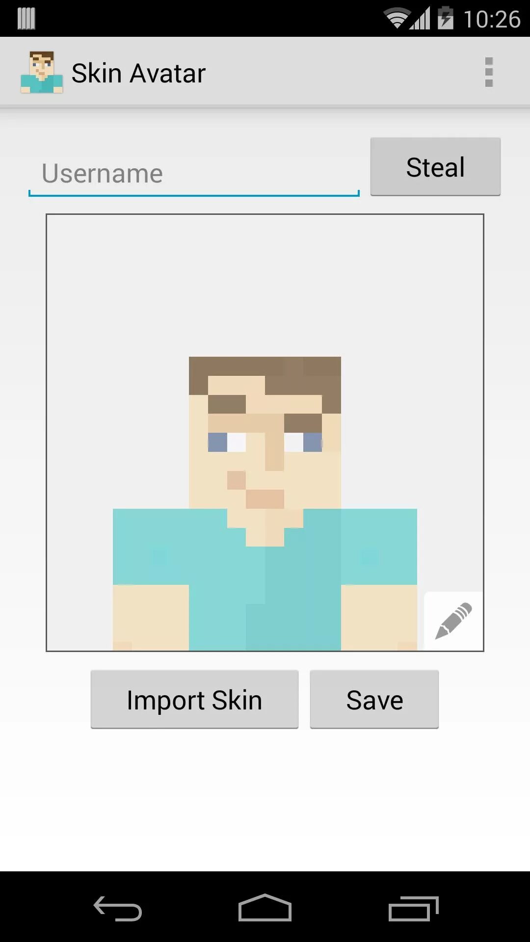 Import skin