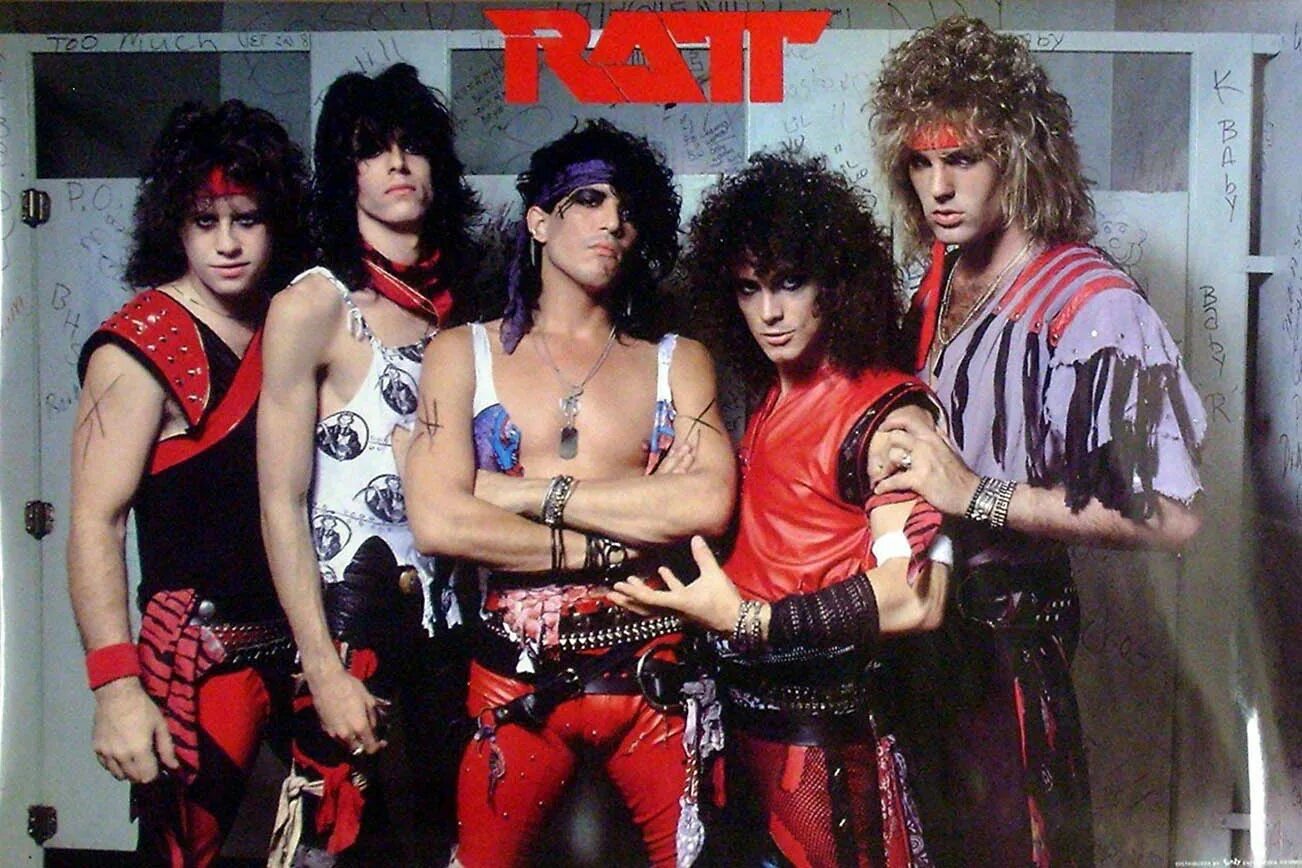 Группа Ratt. Ratt Робин Кросби. Группа Ratt 1986. Ratt 1984. Список рок групп 80 90