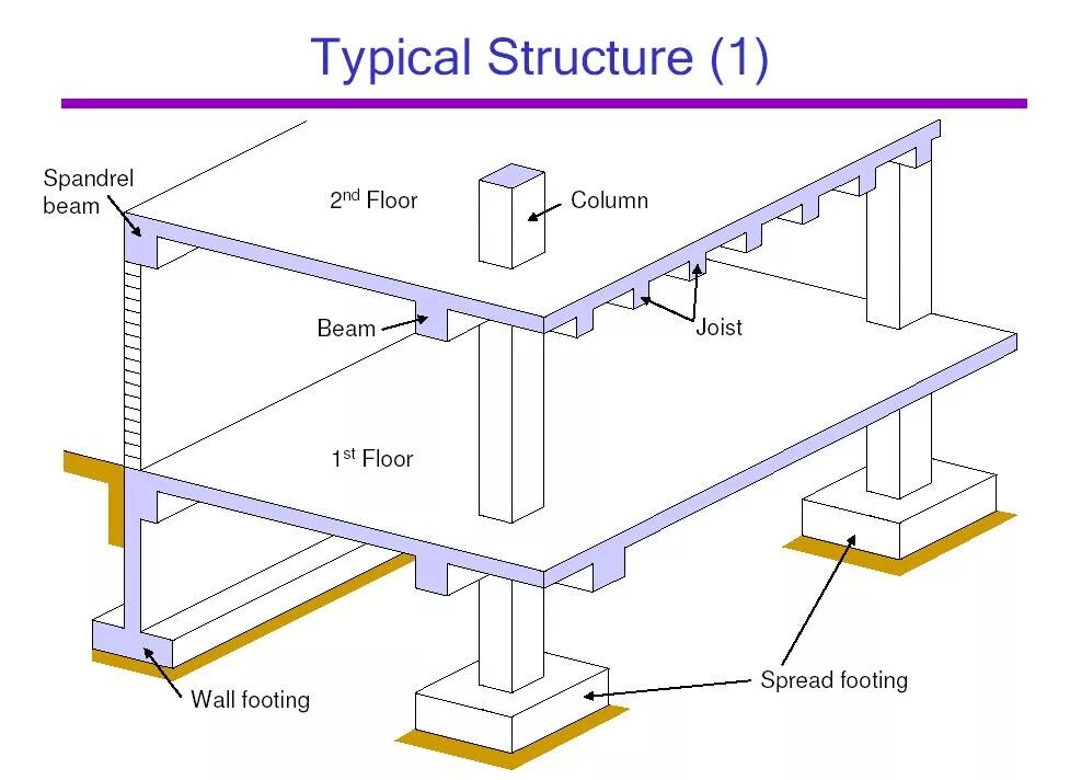 T Beam 1.1 схема. Joists. Beam structure. Floor Joist. Support section