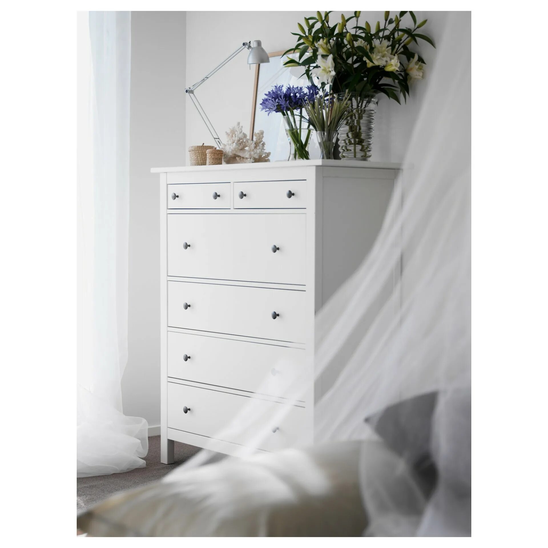 Ikea белые комоды