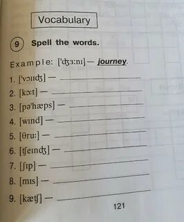 Spell words перевод