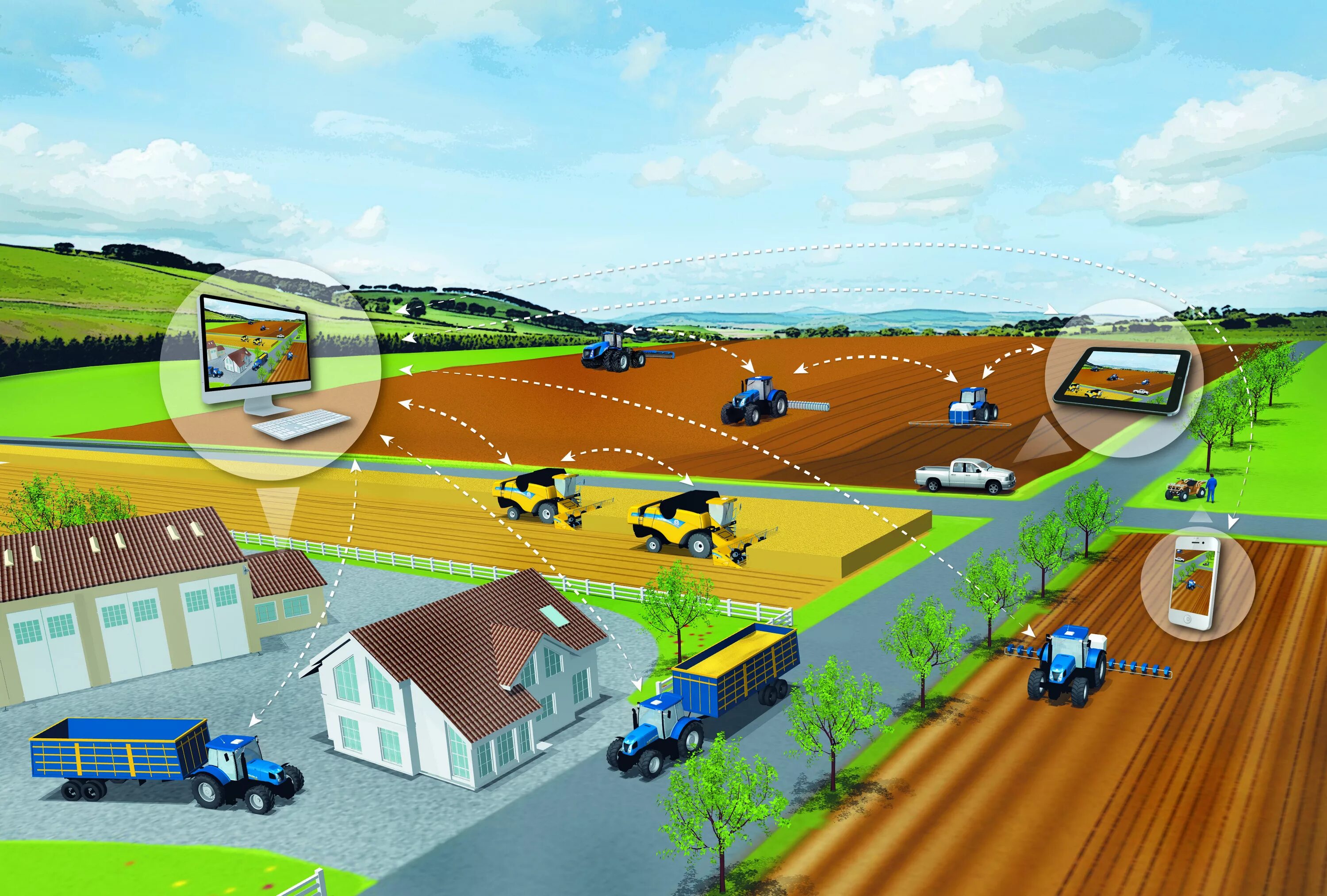 Техническая база транспорта. Цифровые технологии в сельском хозяйстве. Инфраструктура сельского хозяйства. GPS навигация в сельском хозяйстве. Инновационные технологии в агропромышленном комплексе.