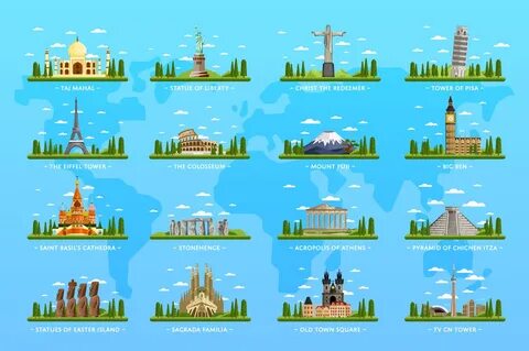 Broaden explore unique landmarks wondered