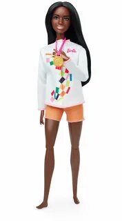 Barbie Tokyo Olympics 2020 and Black.