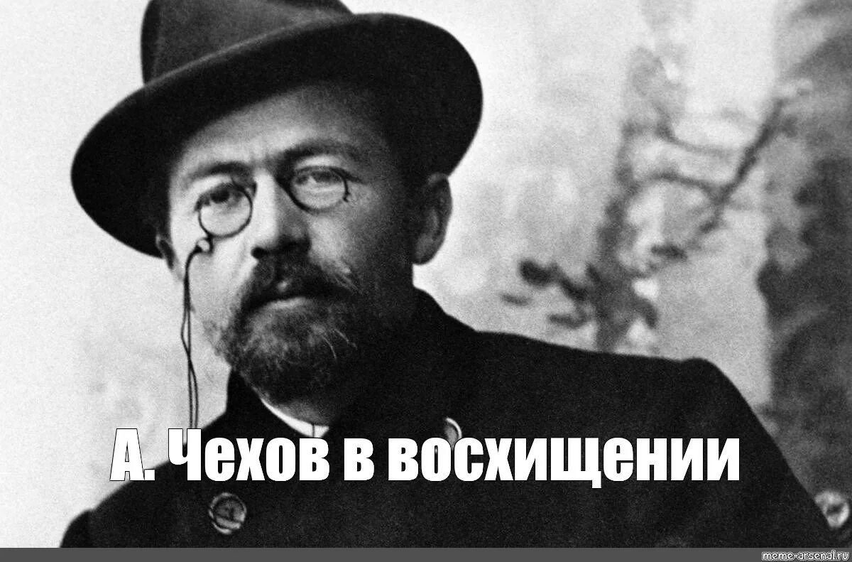 Я в восхищении. Чехов Антон Павлович Мем. Антон Павлович Чехов мемы. Чехов мемы. Антон Чехов мемы.