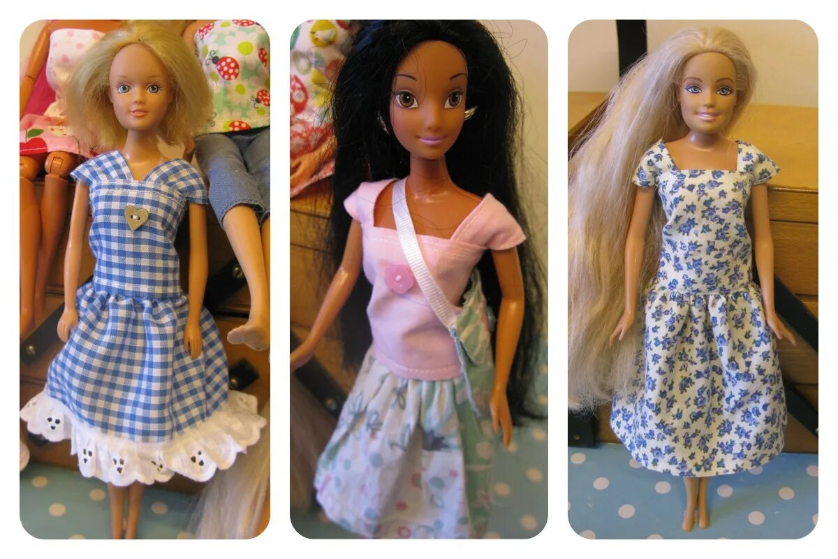 Платье для куклы легко. Одежда для кукол. Платья для кукол. Сшить одежду для кукол. Одежда для кукол своими руками.