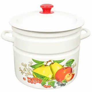 Эмалированная кастрюля 10 л
