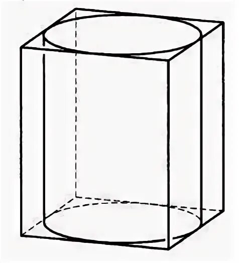 Цилиндр вписан в параллелепипед. Цилиндр вписан в параллелепипед. Прямоугольный параллелепипед описан около цилиндра радиус 4. Прямоугольный параллелепипед описан около цилиндра радиус. 5.