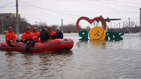 Орск ушел под воду