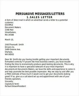 Message example