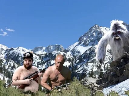 Закат снежного человека
