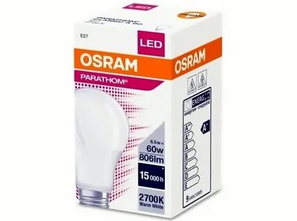 Светодиодные лампы osram матовые