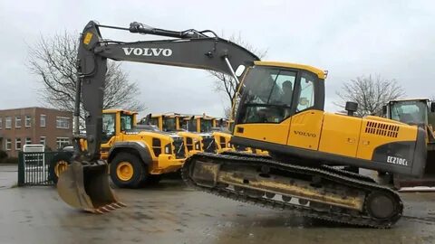 Аренда экскаватора volvo