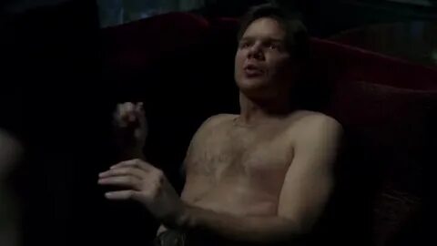 Jim Parrack shirtless in True Blood 2-04 "Shake And Fingerpop" .