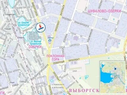 Доехать метро озерки