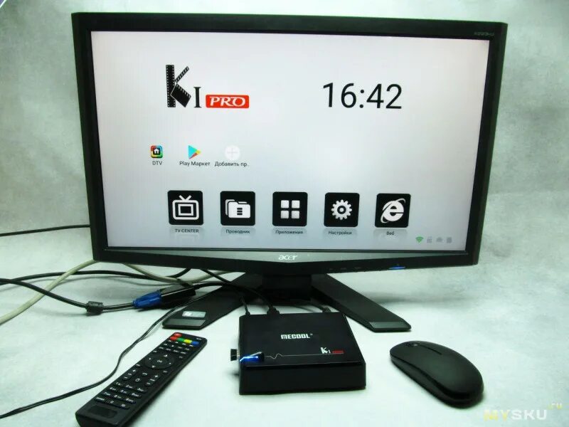 Как сделать смарт тв приставку. DVB-t2 приставка , на мониторе. HDMI монитор к приставке DVB-t2. Подключить монитор VGA К приставке DVB-t2. Смарт ТВ приставка подключить к монитору от ПК.