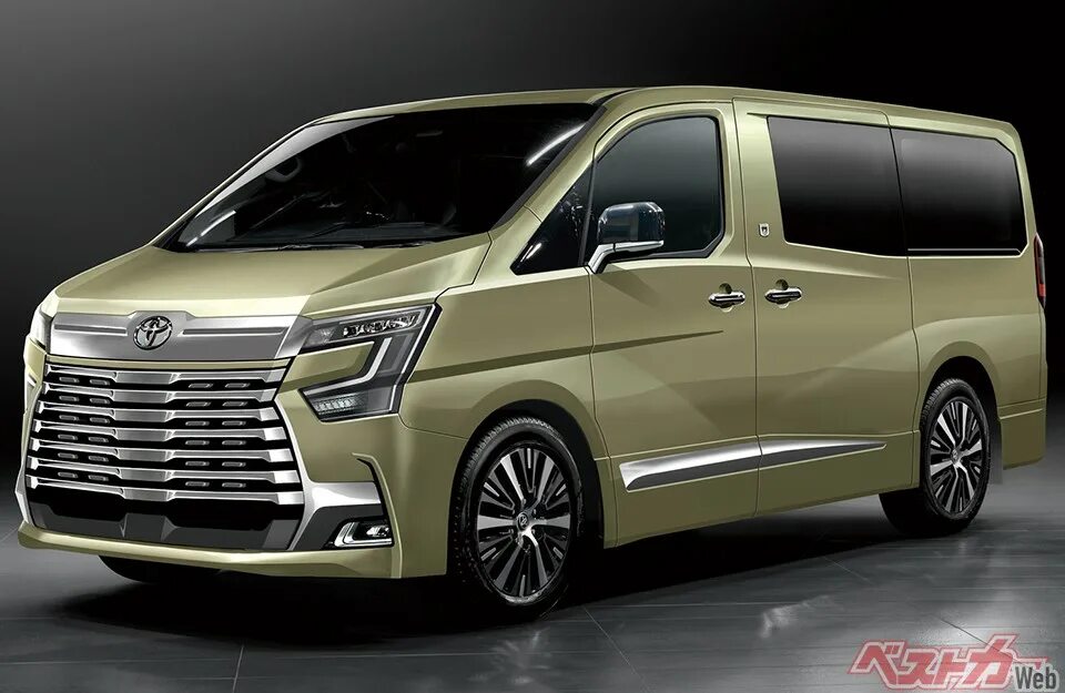 Новая тойота хайс. Toyota Granace 2023. Toyota Hiace 2023. Тойота Хайс 2022. Новый Тойота Хайс 2022.