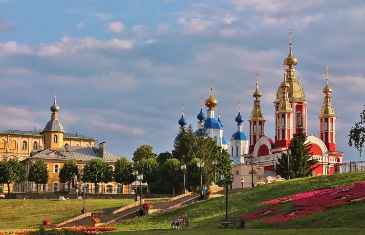 Тамбов. Г. Тамбов (Тамбовская область);. Tambov набережная церкви. Современный Тамбов. Бесплатный сайт тамбов