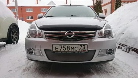 Бампер на альмеру g15