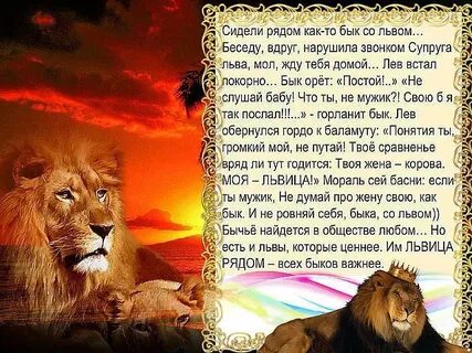 Открытка с днем рождения мужчина лев