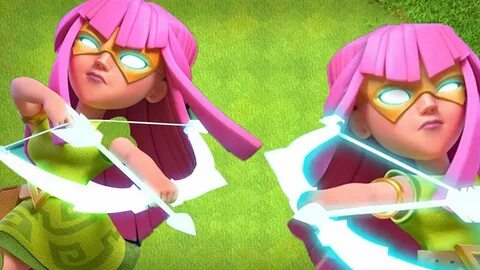 Лучница clash of clans