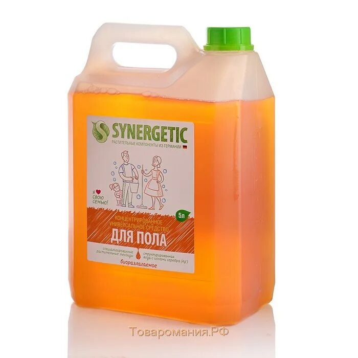 Synergetic 5 л. Средство для мытья пола synergetic 5л. synergetic универсальное моющее средство для пола, 5 л. synergetic универсальное средство для мытья пола 1л. синергетик для мытья пола 5л.