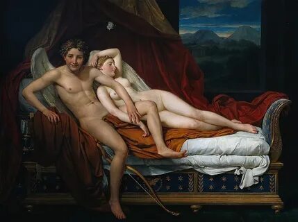 картина художника Жака-Луи Давида (Jacques-Louis David) - 06. художник Жак-...