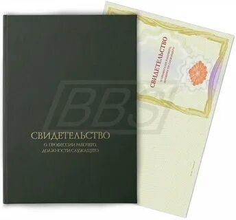 Документ о профессии рабочего должности служащего