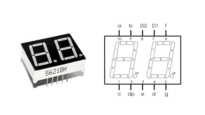 7 сегмент. 1 digit 7 segment display даташит. светодиодный индикатор 5621 bs. hdsp 5621 схема подключения. индикатор семисегментный 10 на 6 высота цифры.