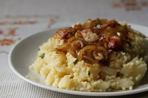 Пшено с мясом