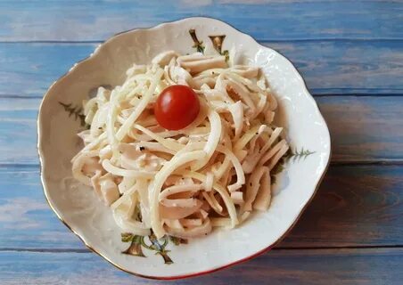 Лазерсон салат из кальмаров