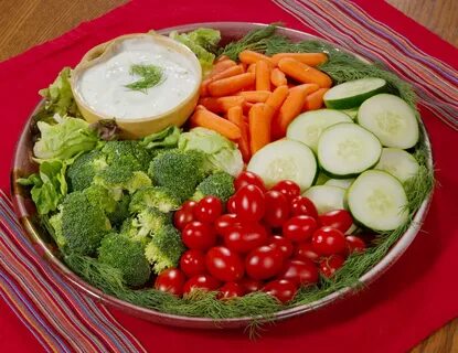 Vegetable plate