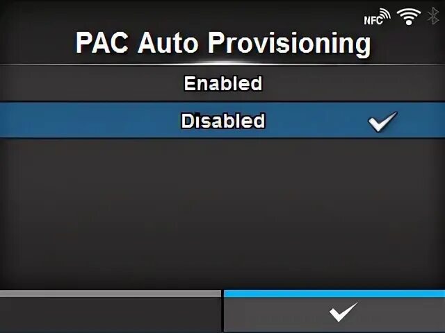 Auto provision. Auto provision