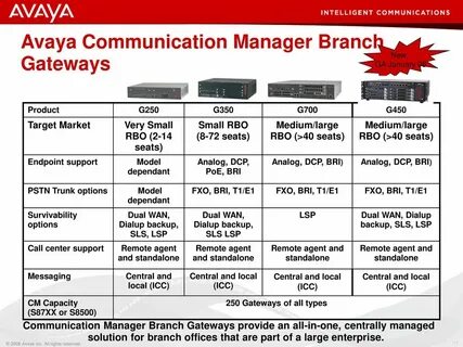 Avaya communication