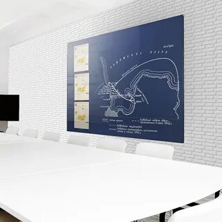 Стеклянно маркерная доска askell