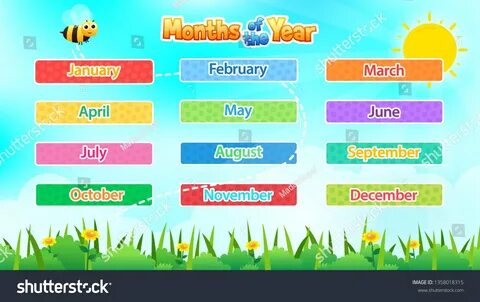 Months of the year song for kids