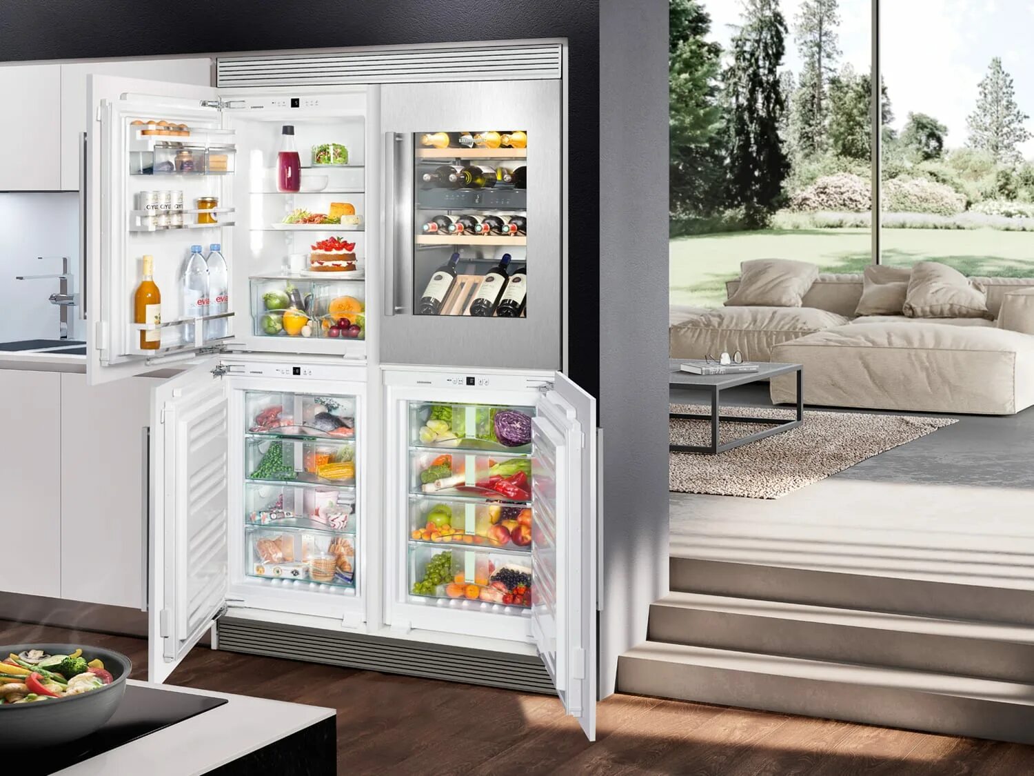 Холодильник Либхер двухдверный. Холодильник Liebherr Side by Side. Холодильник Либхер с винным шкафом. Встраиваемый холодильник Liebherr с зоной свежести. Какие холодильники лучше по качеству