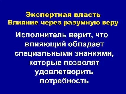Экспертная власть