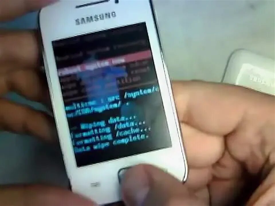 Как на телефоне видео как получить. Samsung gt-5360 hard reset.