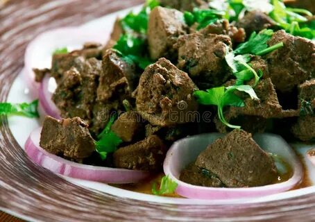 Печень по турецки с медом