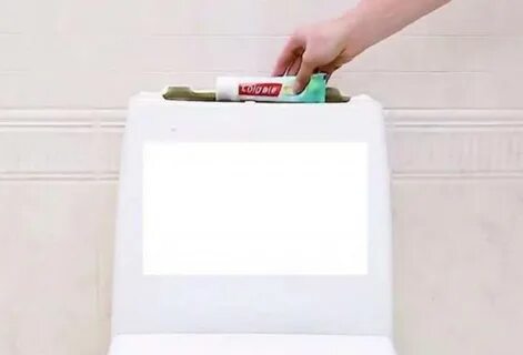 Зубная паста в бачок