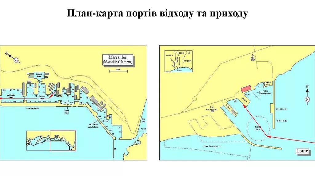 Глубина акватории