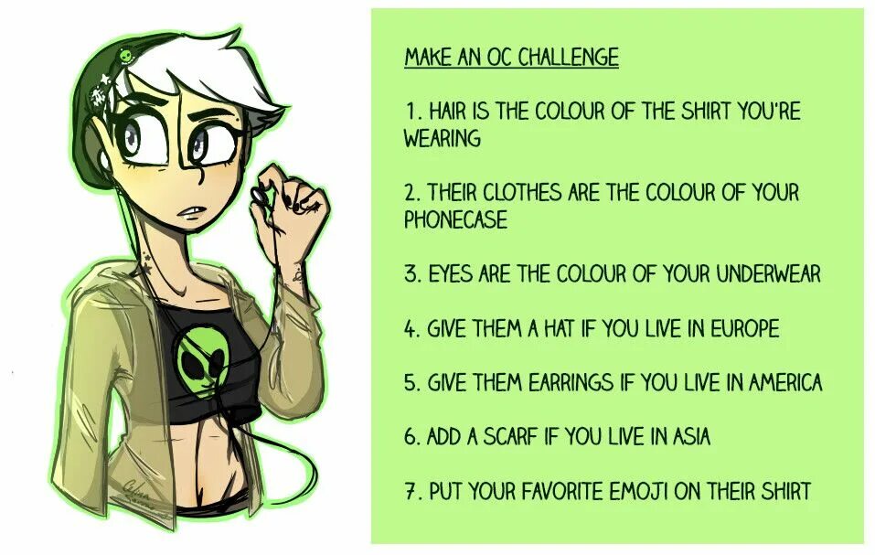 Make OC Challenge. Арт ЧЕЛЛЕНДЖ. OC create Challenge. Art Challenge OC. Made your character