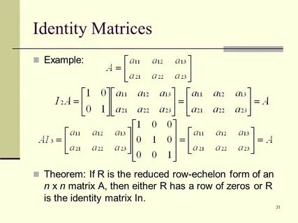 Identity example