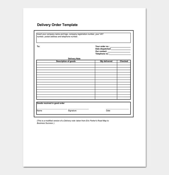 Delivery order образец. Delivery forms. Деливери-ордер образец. Деливери ордер. Деливери-ордер образец.