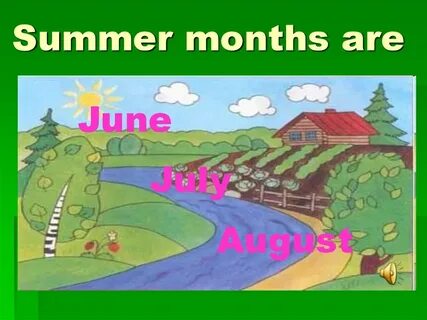 Summer month